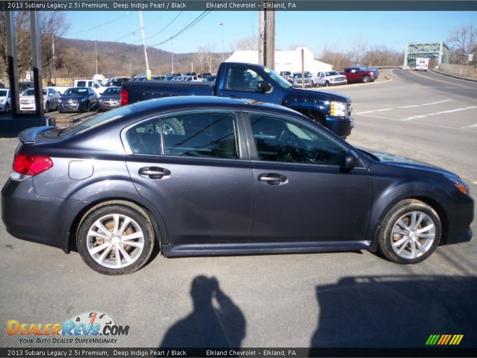 2013 Subaru Legacy 2.5i Premium Deep Indigo Pearl / Black Photo #4