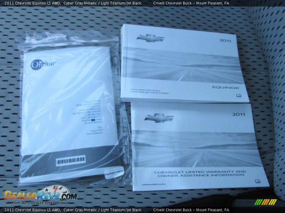 2011 Chevrolet Equinox LS AWD Cyber Gray Metallic / Light Titanium/Jet Black Photo #25