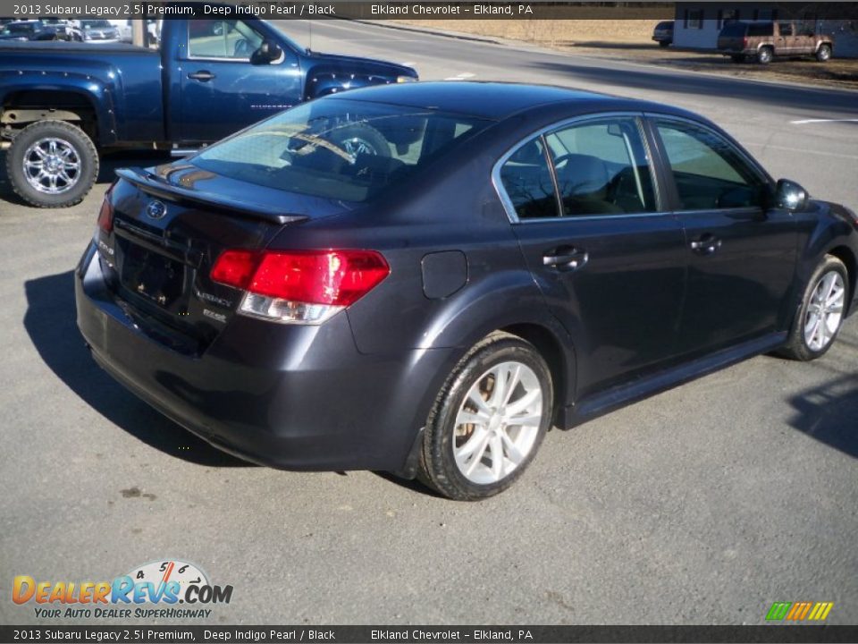 2013 Subaru Legacy 2.5i Premium Deep Indigo Pearl / Black Photo #5
