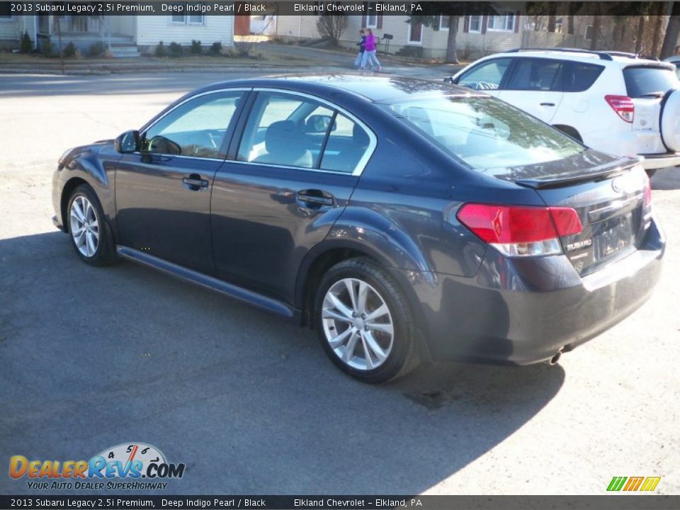 2013 Subaru Legacy 2.5i Premium Deep Indigo Pearl / Black Photo #7