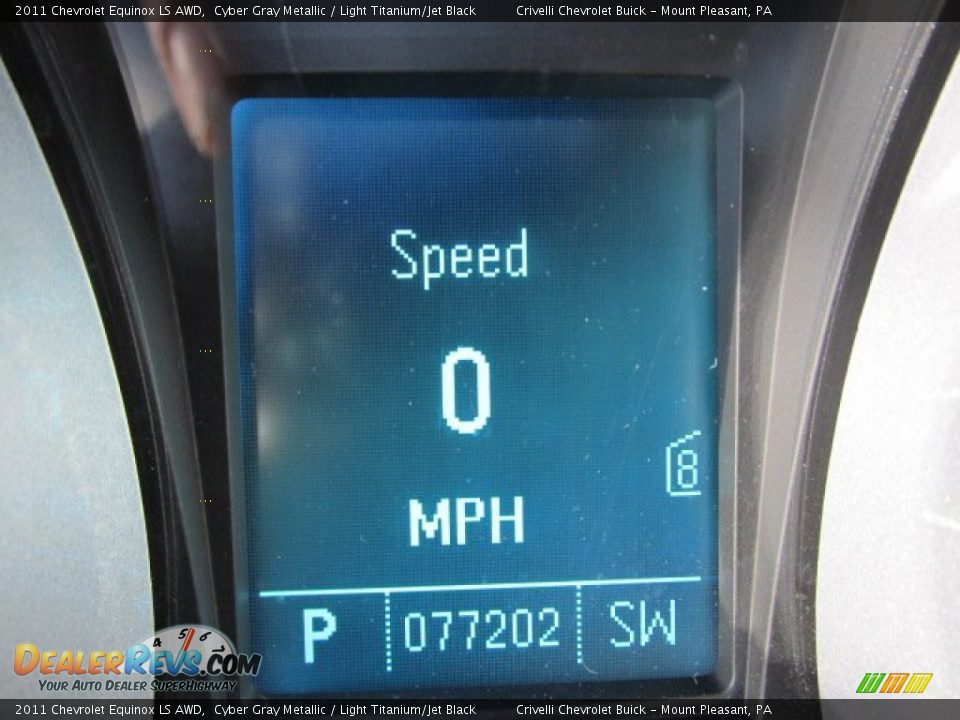 2011 Chevrolet Equinox LS AWD Cyber Gray Metallic / Light Titanium/Jet Black Photo #30
