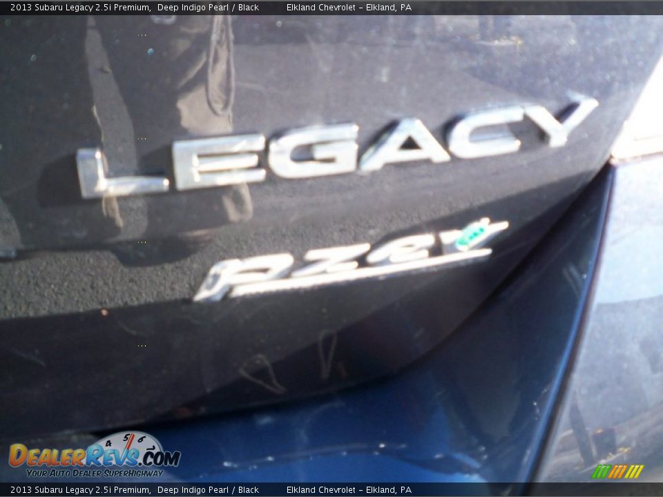 2013 Subaru Legacy 2.5i Premium Deep Indigo Pearl / Black Photo #11