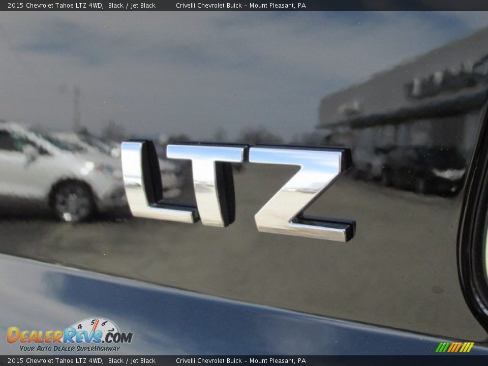 2015 Chevrolet Tahoe LTZ 4WD Black / Jet Black Photo #9
