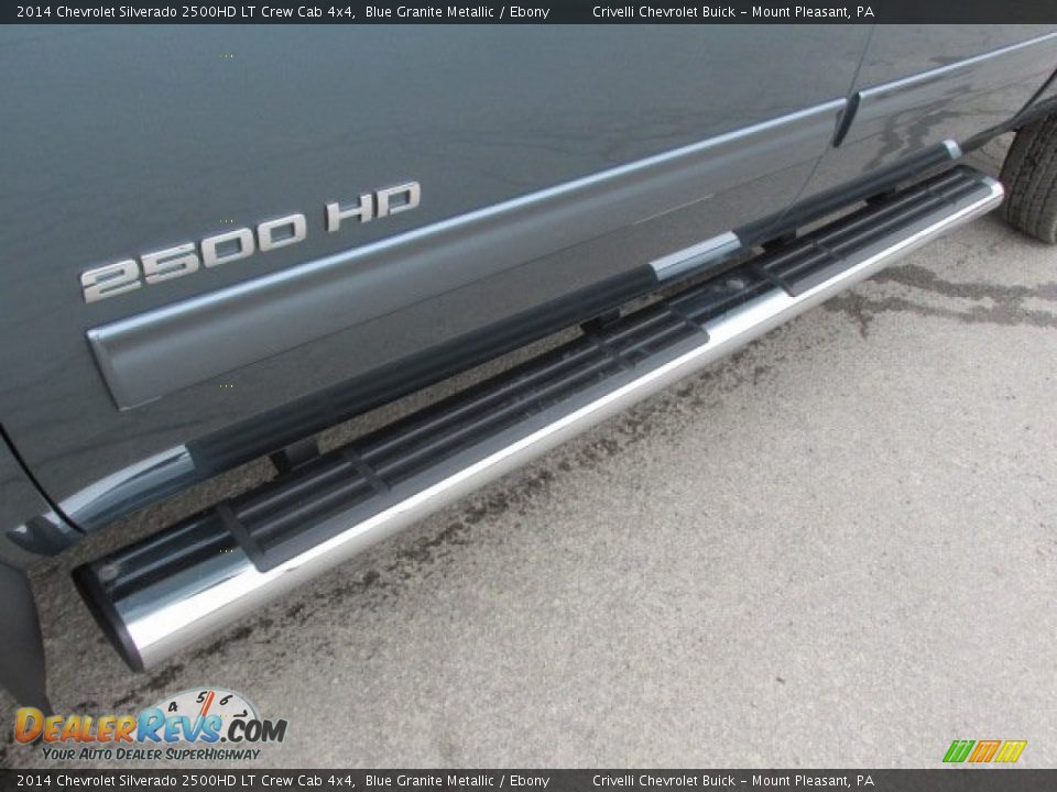 2014 Chevrolet Silverado 2500HD LT Crew Cab 4x4 Blue Granite Metallic / Ebony Photo #3