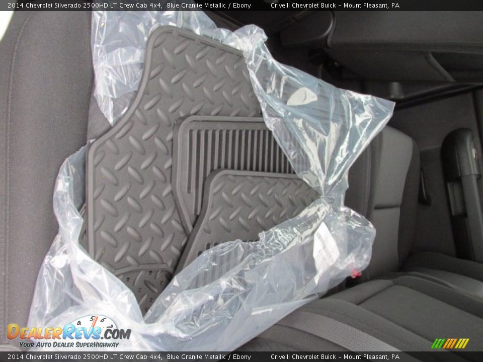 2014 Chevrolet Silverado 2500HD LT Crew Cab 4x4 Blue Granite Metallic / Ebony Photo #19