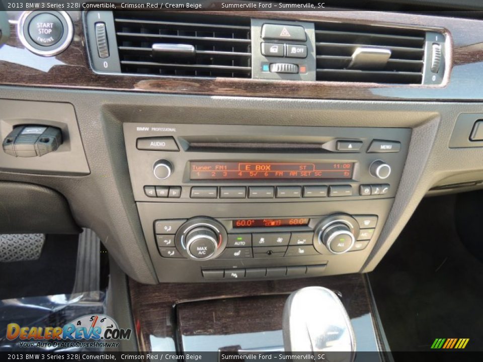 2013 BMW 3 Series 328i Convertible Crimson Red / Cream Beige Photo #16