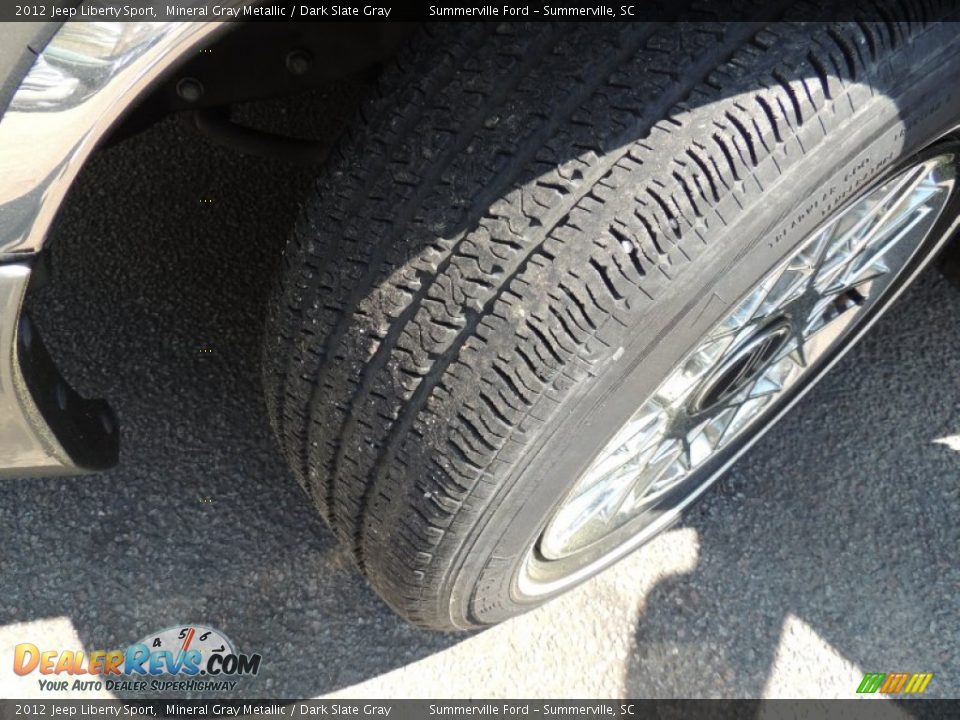2012 Jeep Liberty Sport Mineral Gray Metallic / Dark Slate Gray Photo #18