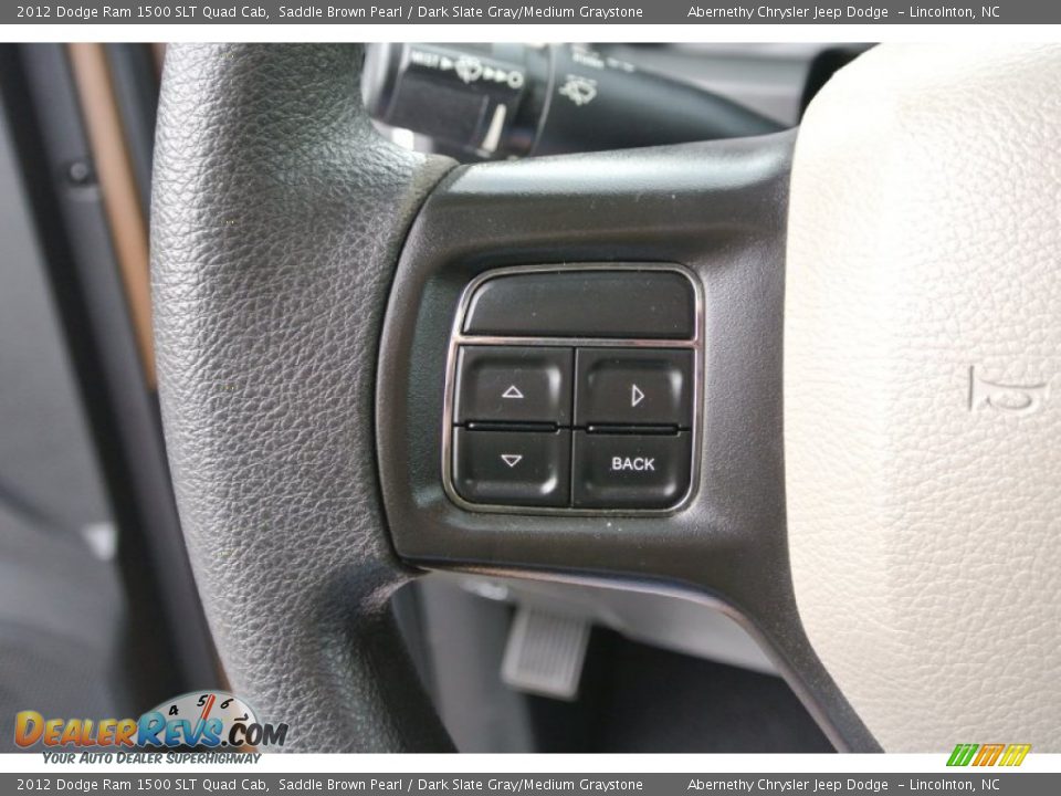 2012 Dodge Ram 1500 SLT Quad Cab Saddle Brown Pearl / Dark Slate Gray/Medium Graystone Photo #14
