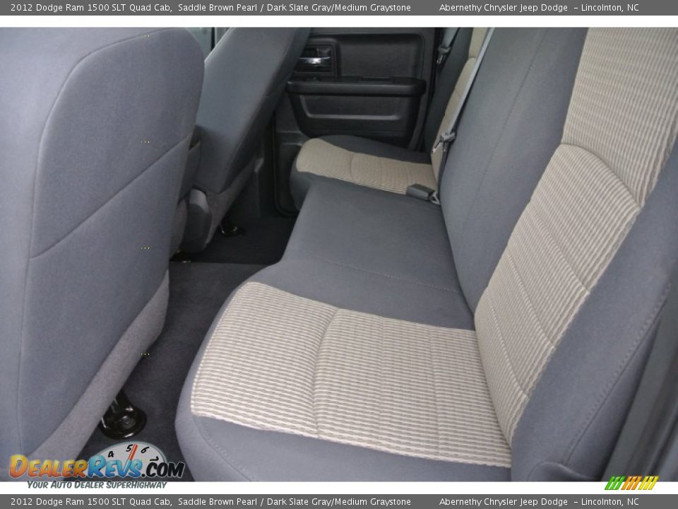 2012 Dodge Ram 1500 SLT Quad Cab Saddle Brown Pearl / Dark Slate Gray/Medium Graystone Photo #17
