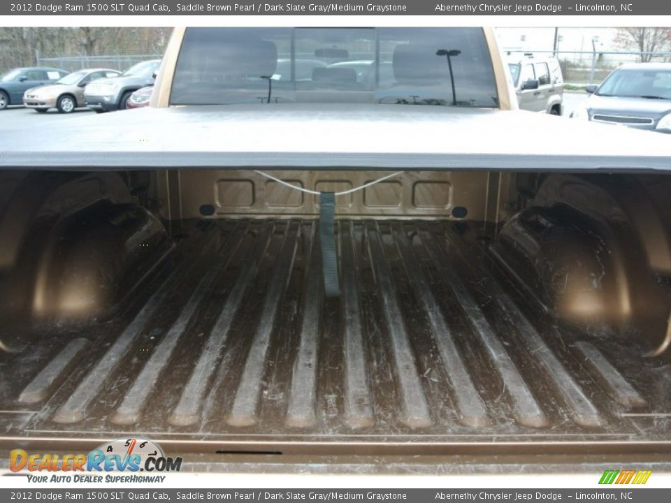 2012 Dodge Ram 1500 SLT Quad Cab Saddle Brown Pearl / Dark Slate Gray/Medium Graystone Photo #18