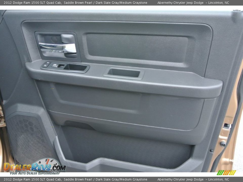2012 Dodge Ram 1500 SLT Quad Cab Saddle Brown Pearl / Dark Slate Gray/Medium Graystone Photo #21