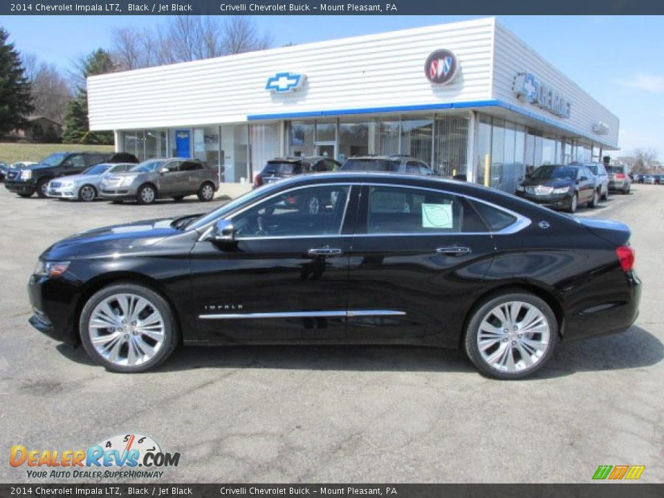 2014 Chevrolet Impala LTZ Black / Jet Black Photo #2