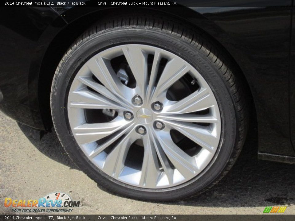 2014 Chevrolet Impala LTZ Black / Jet Black Photo #3