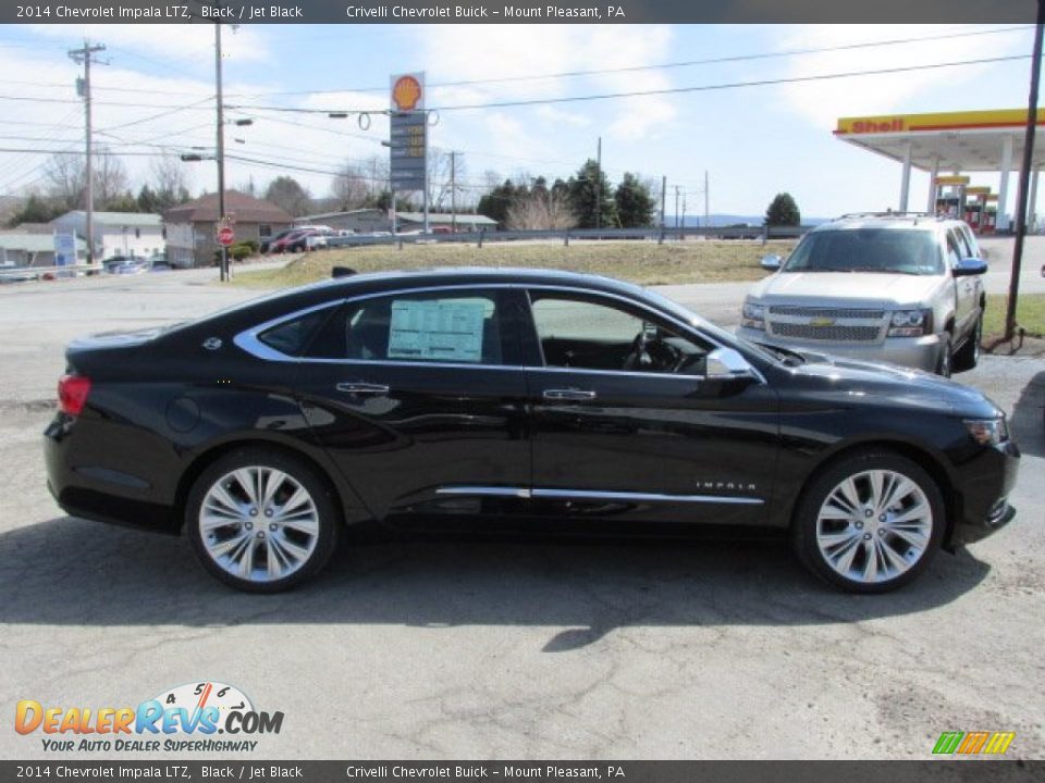 2014 Chevrolet Impala LTZ Black / Jet Black Photo #7