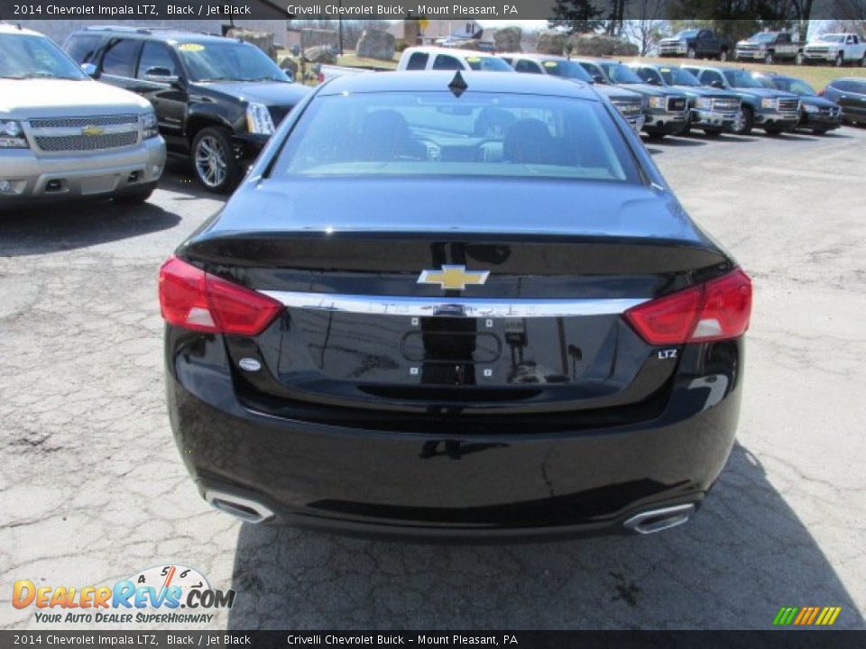 2014 Chevrolet Impala LTZ Black / Jet Black Photo #8
