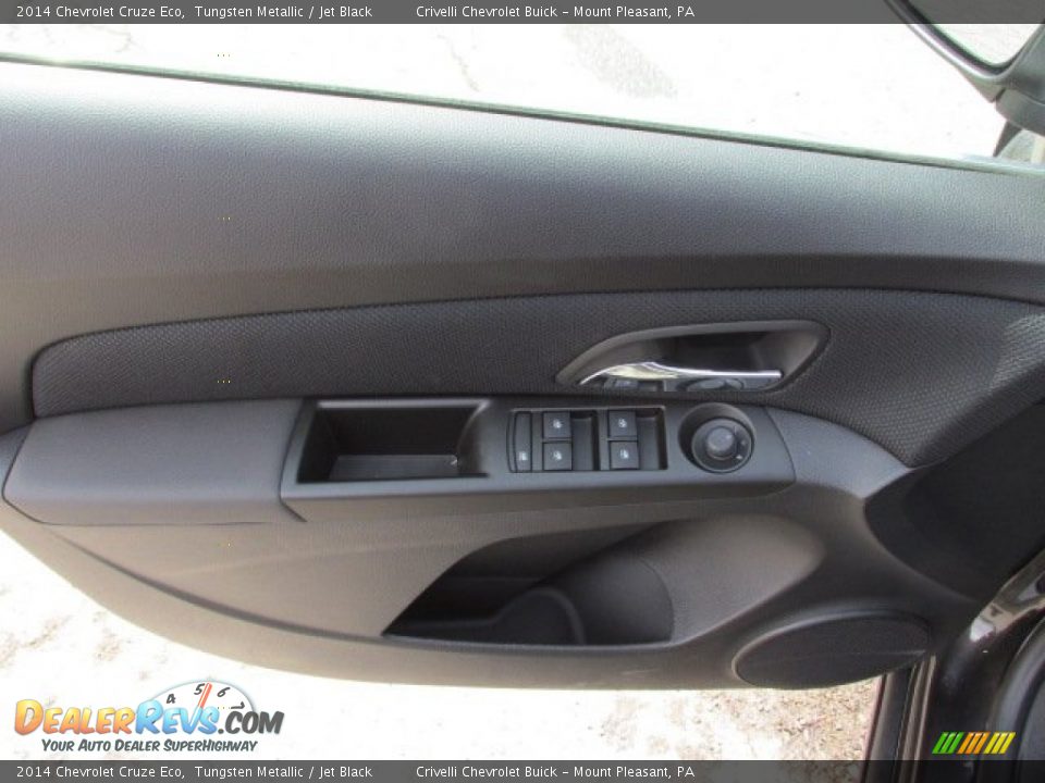 2014 Chevrolet Cruze Eco Tungsten Metallic / Jet Black Photo #9