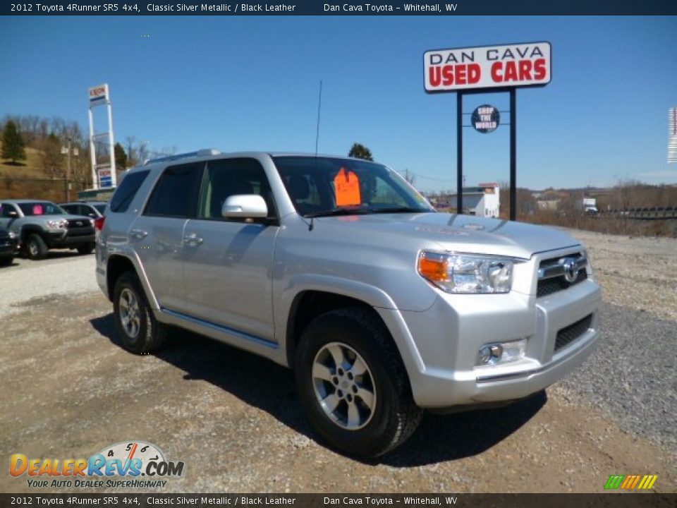 2012 Toyota 4Runner SR5 4x4 Classic Silver Metallic / Black Leather Photo #1
