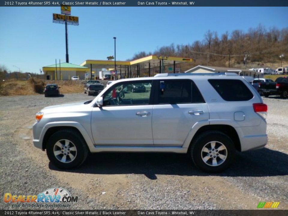 2012 Toyota 4Runner SR5 4x4 Classic Silver Metallic / Black Leather Photo #3