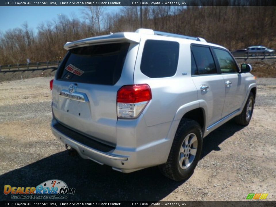 2012 Toyota 4Runner SR5 4x4 Classic Silver Metallic / Black Leather Photo #5