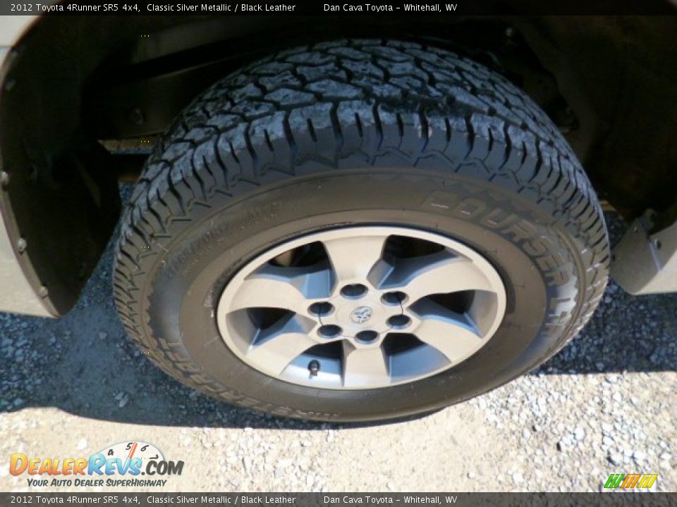 2012 Toyota 4Runner SR5 4x4 Classic Silver Metallic / Black Leather Photo #6