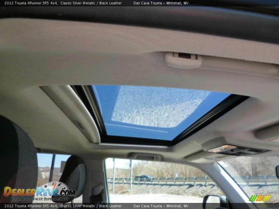 2012 Toyota 4Runner SR5 4x4 Classic Silver Metallic / Black Leather Photo #8