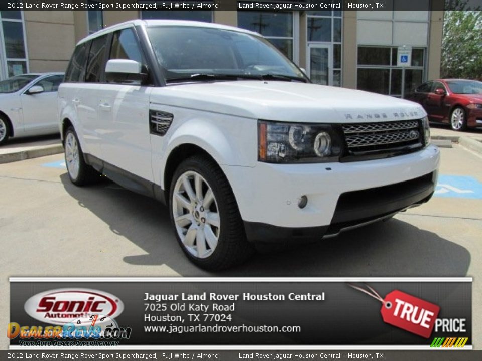 2012 Land Rover Range Rover Sport Supercharged Fuji White / Almond Photo #1