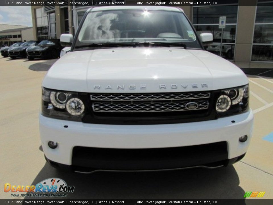 2012 Land Rover Range Rover Sport Supercharged Fuji White / Almond Photo #6