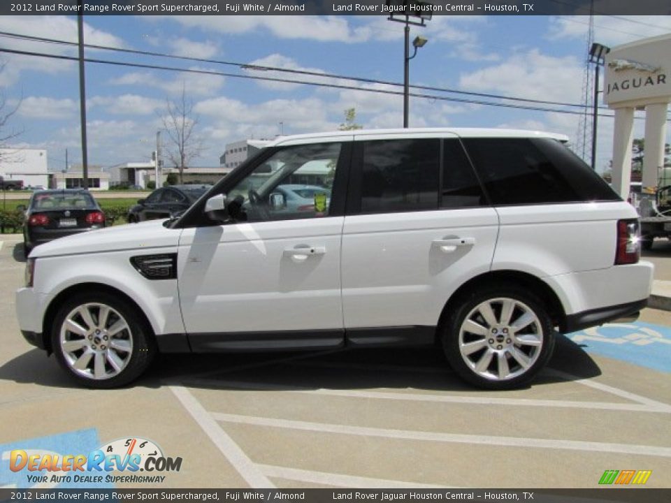 2012 Land Rover Range Rover Sport Supercharged Fuji White / Almond Photo #7