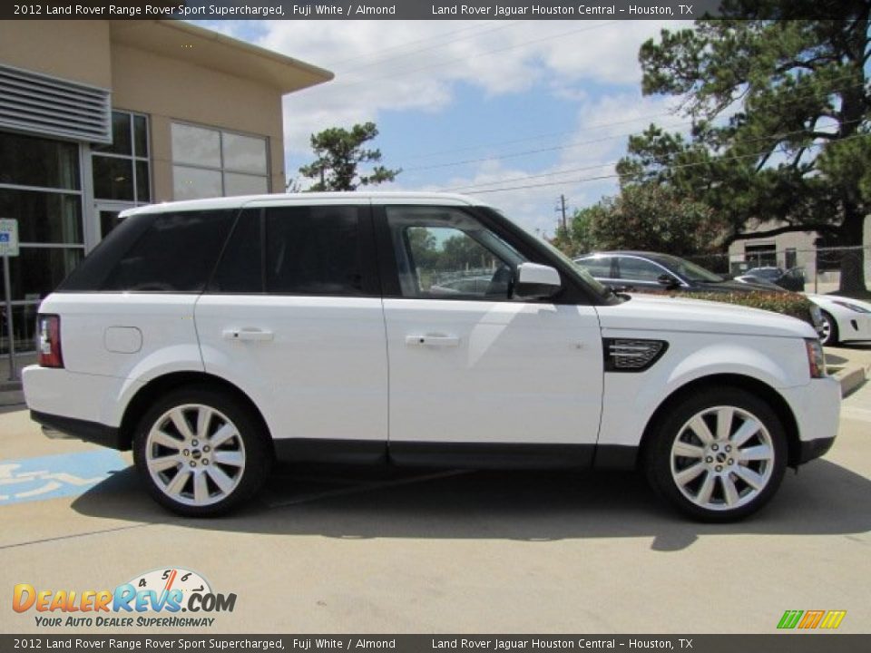 2012 Land Rover Range Rover Sport Supercharged Fuji White / Almond Photo #11