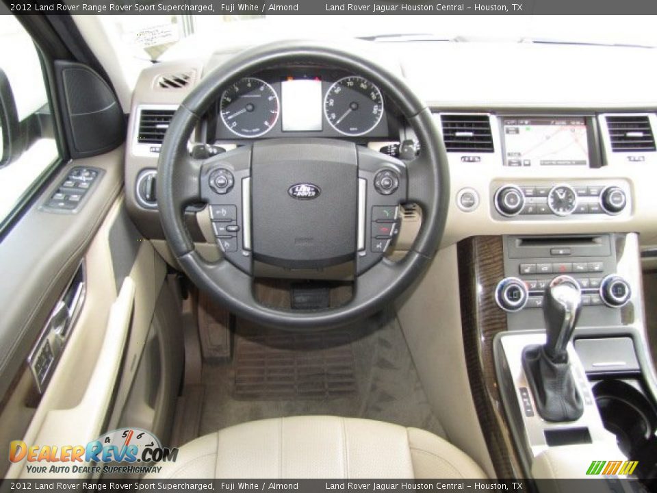 2012 Land Rover Range Rover Sport Supercharged Fuji White / Almond Photo #13
