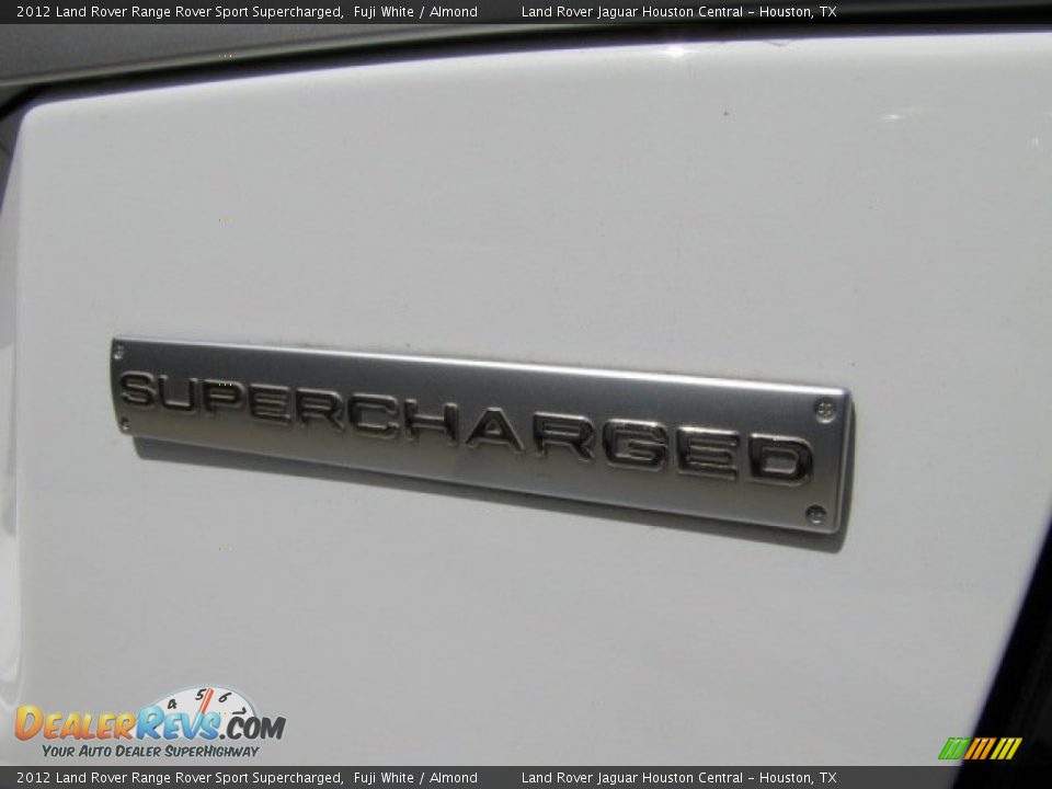 2012 Land Rover Range Rover Sport Supercharged Fuji White / Almond Photo #28