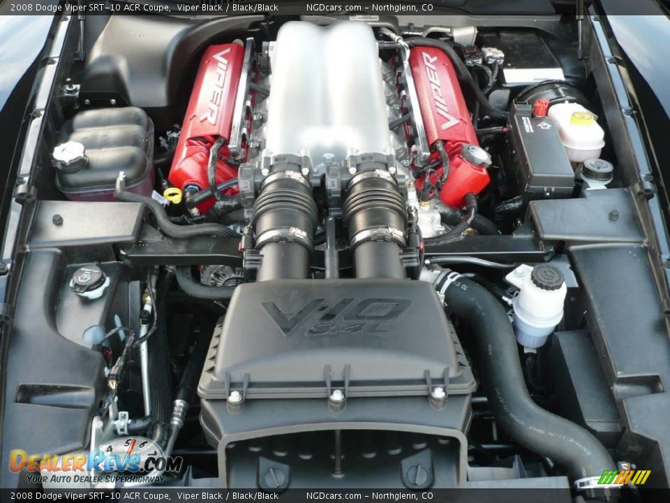 2008 Dodge Viper SRT-10 ACR Coupe Viper Black / Black/Black Photo #23