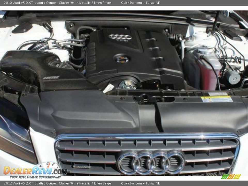 2012 Audi A5 2.0T quattro Coupe 2.0 Liter FSI Turbocharged DOHC 16-Valve VVT 4 Cylinder Engine Photo #5