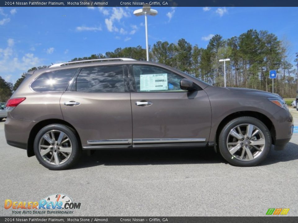2014 Nissan Pathfinder Platinum Mocha Stone / Almond Photo #6