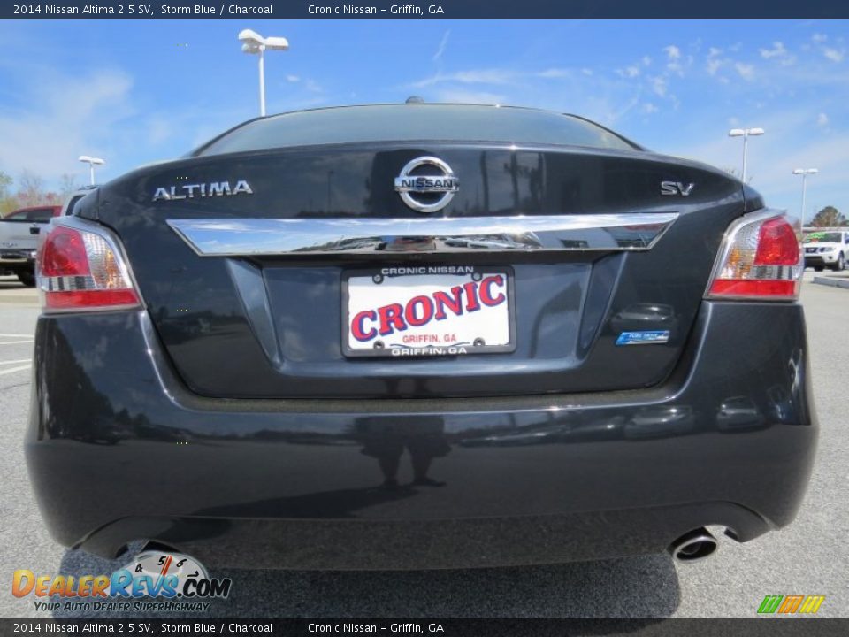 2014 Nissan Altima 2.5 SV Storm Blue / Charcoal Photo #4