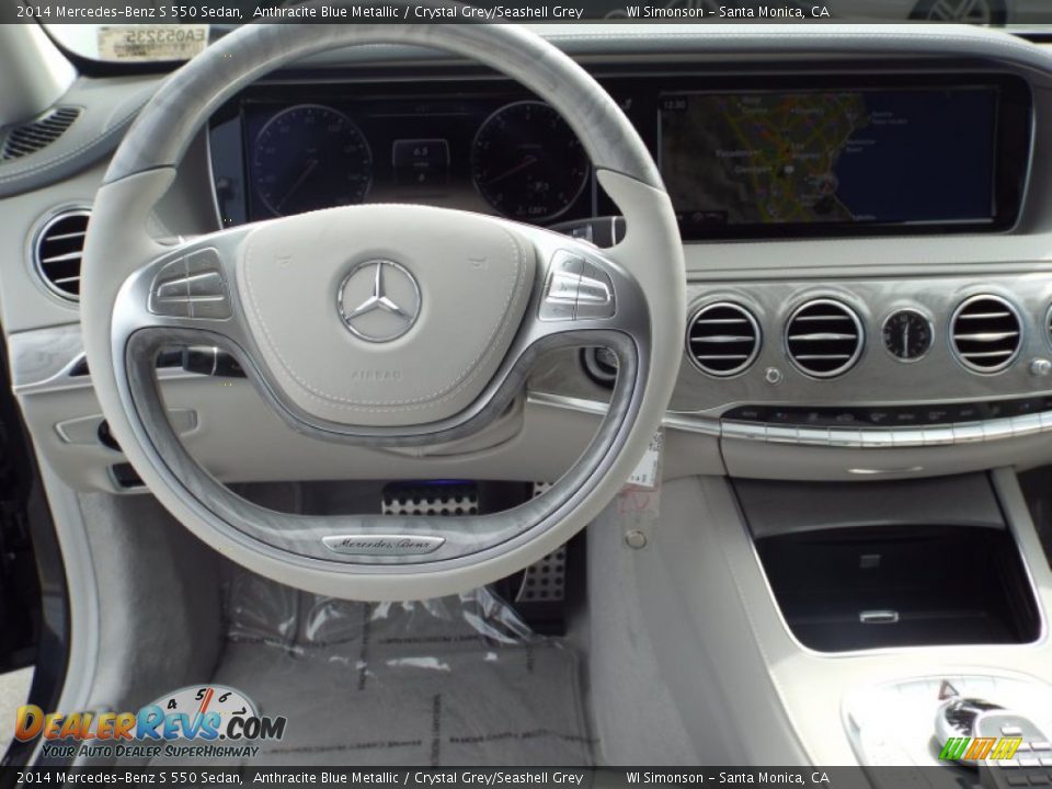 Dashboard of 2014 Mercedes-Benz S 550 Sedan Photo #9