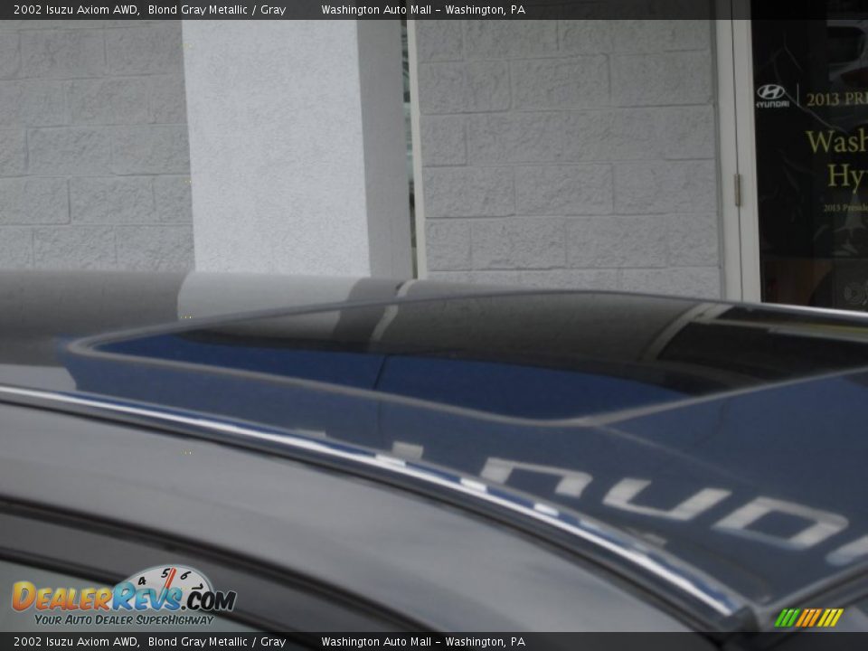 2002 Isuzu Axiom AWD Blond Gray Metallic / Gray Photo #4
