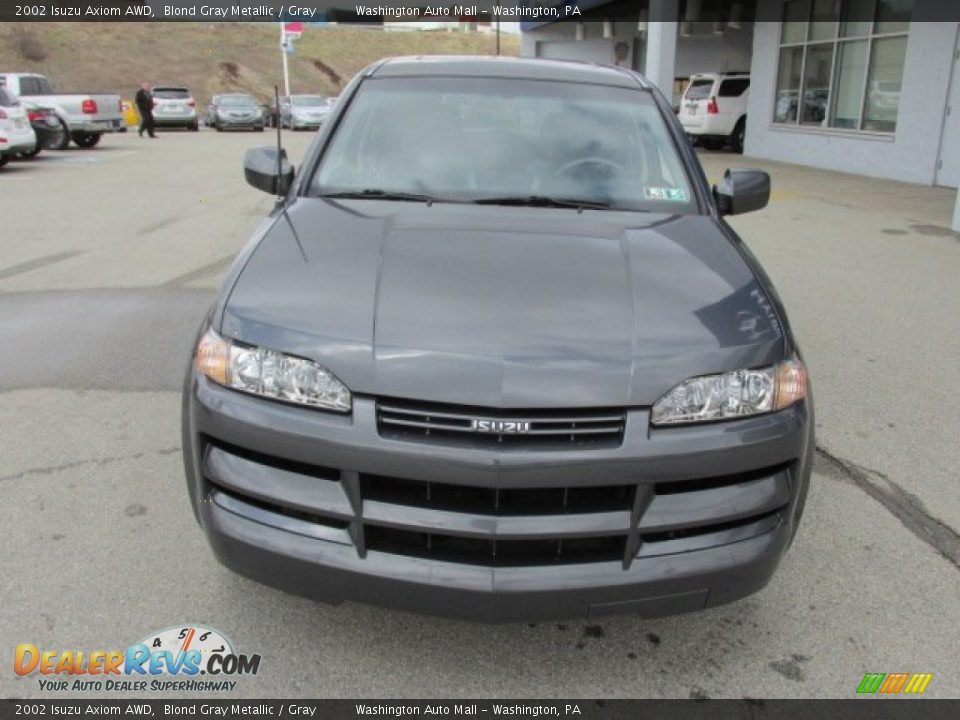 2002 Isuzu Axiom AWD Blond Gray Metallic / Gray Photo #5