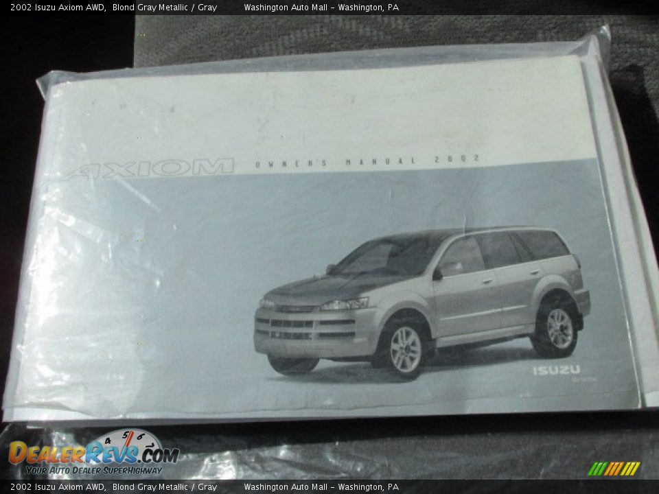 2002 Isuzu Axiom AWD Blond Gray Metallic / Gray Photo #18