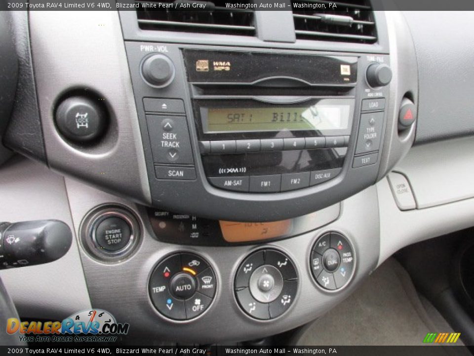2009 Toyota RAV4 Limited V6 4WD Blizzard White Pearl / Ash Gray Photo #15