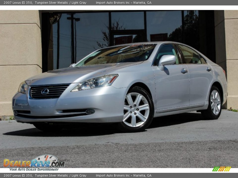 2007 Lexus ES 350 Tungsten Silver Metallic / Light Gray Photo #1