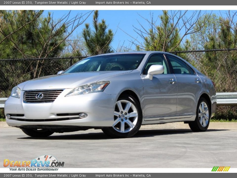 2007 Lexus ES 350 Tungsten Silver Metallic / Light Gray Photo #2