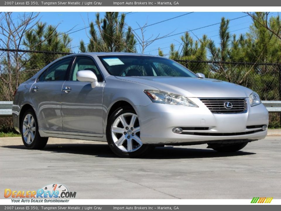 2007 Lexus ES 350 Tungsten Silver Metallic / Light Gray Photo #4