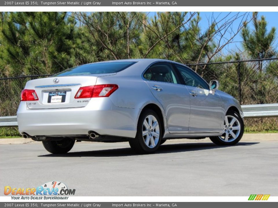 2007 Lexus ES 350 Tungsten Silver Metallic / Light Gray Photo #5