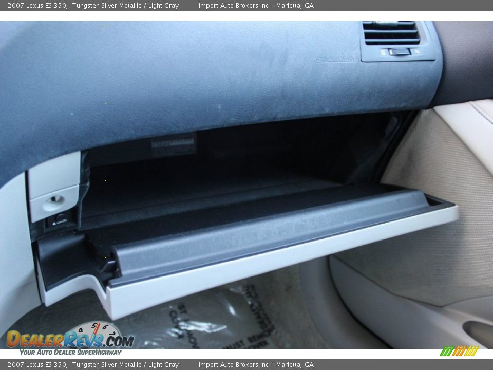 2007 Lexus ES 350 Tungsten Silver Metallic / Light Gray Photo #9