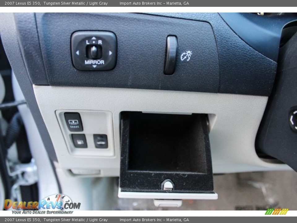 2007 Lexus ES 350 Tungsten Silver Metallic / Light Gray Photo #11