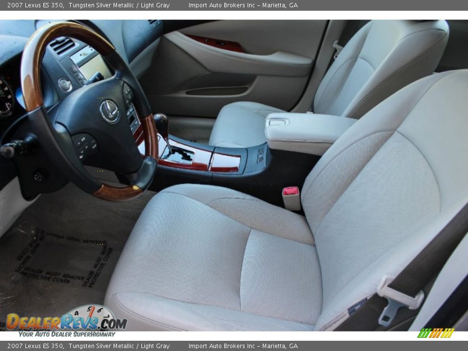 2007 Lexus ES 350 Tungsten Silver Metallic / Light Gray Photo #13