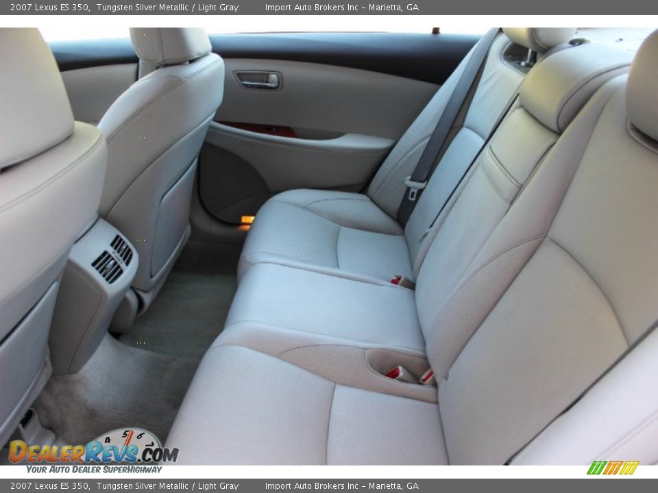 2007 Lexus ES 350 Tungsten Silver Metallic / Light Gray Photo #15