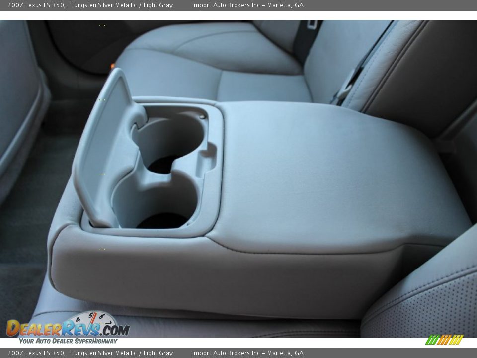 2007 Lexus ES 350 Tungsten Silver Metallic / Light Gray Photo #16