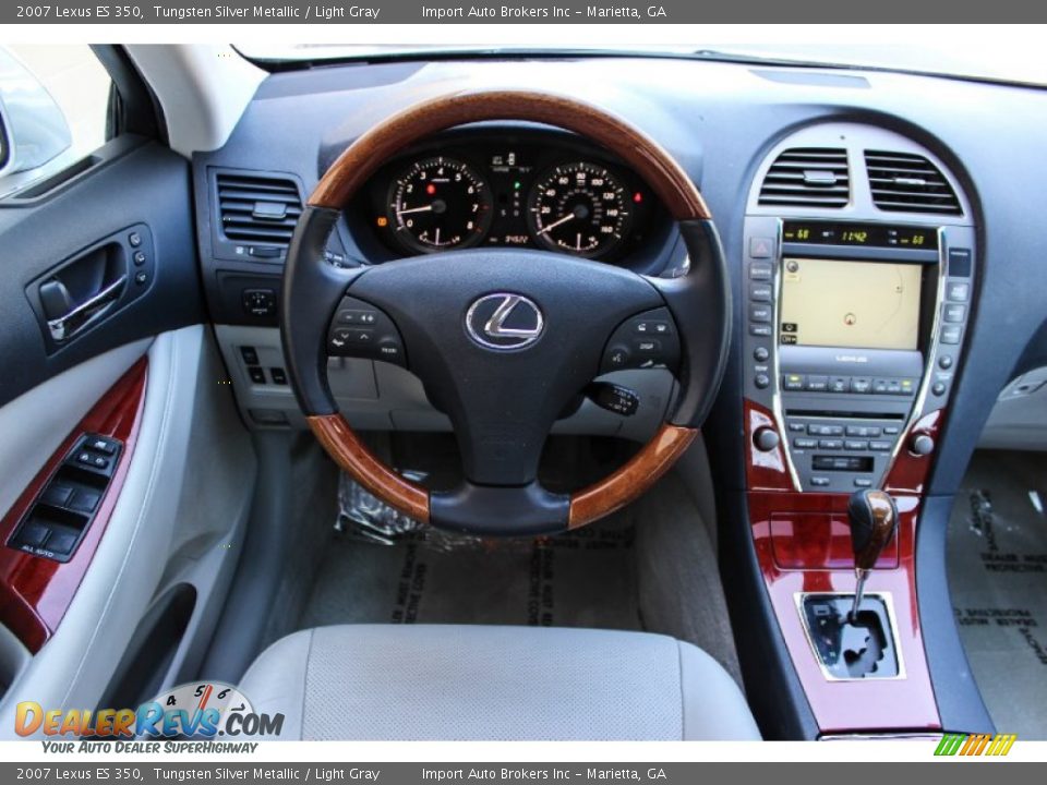 2007 Lexus ES 350 Tungsten Silver Metallic / Light Gray Photo #17